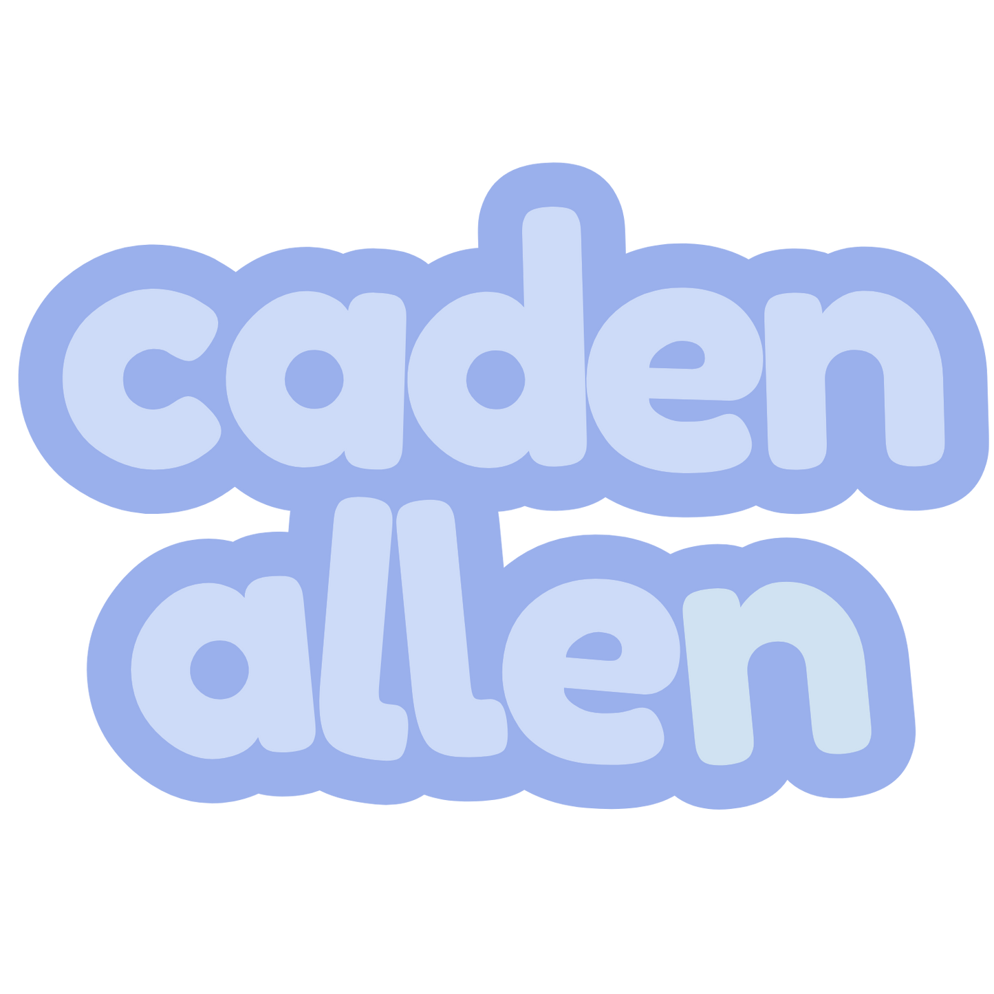 Vinyl Sticker Name Label