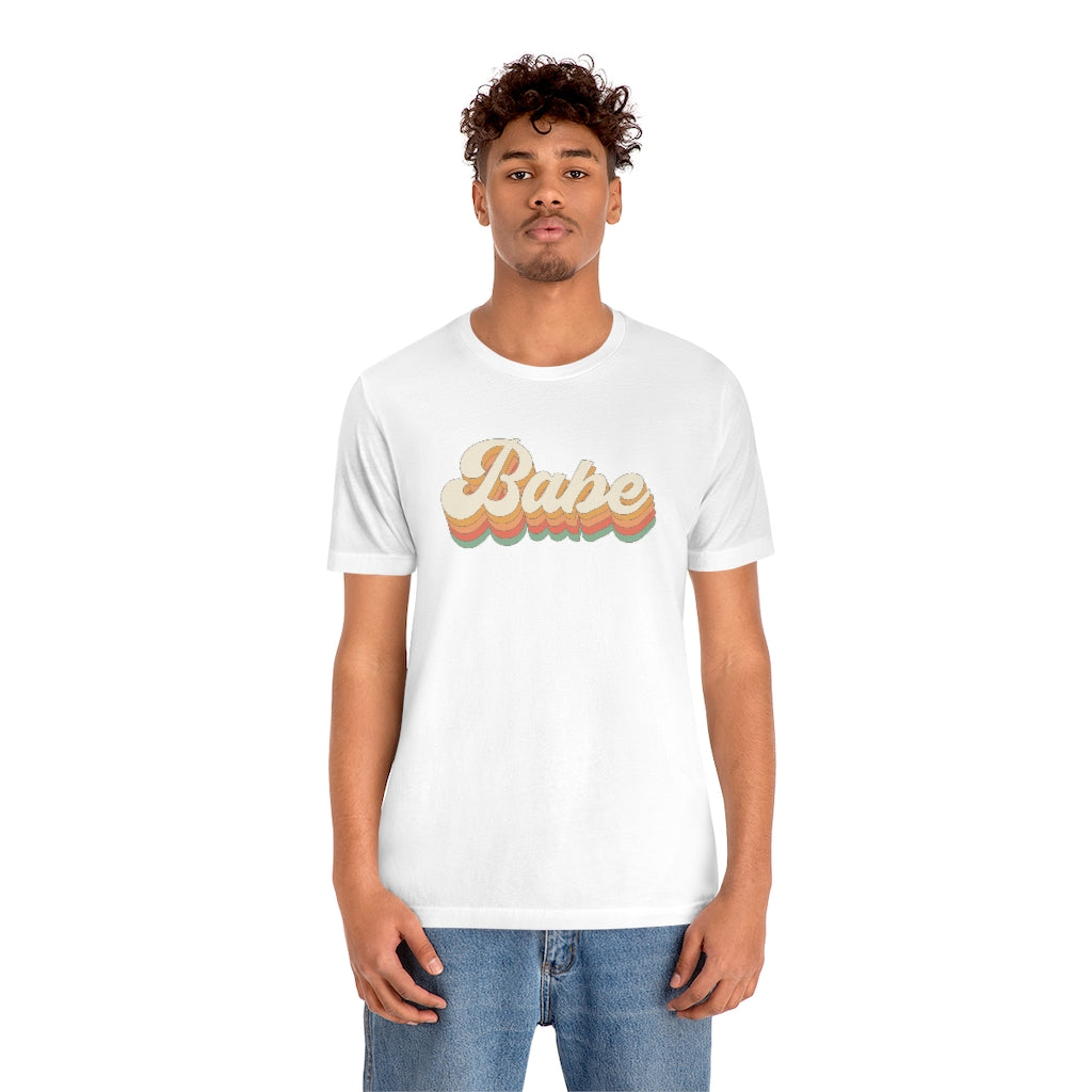 Babe Creme Retro Tee