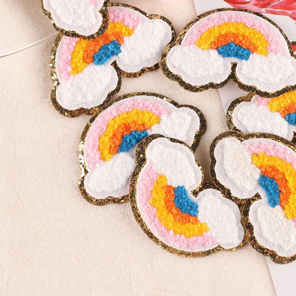Rainbow Chenille Patch