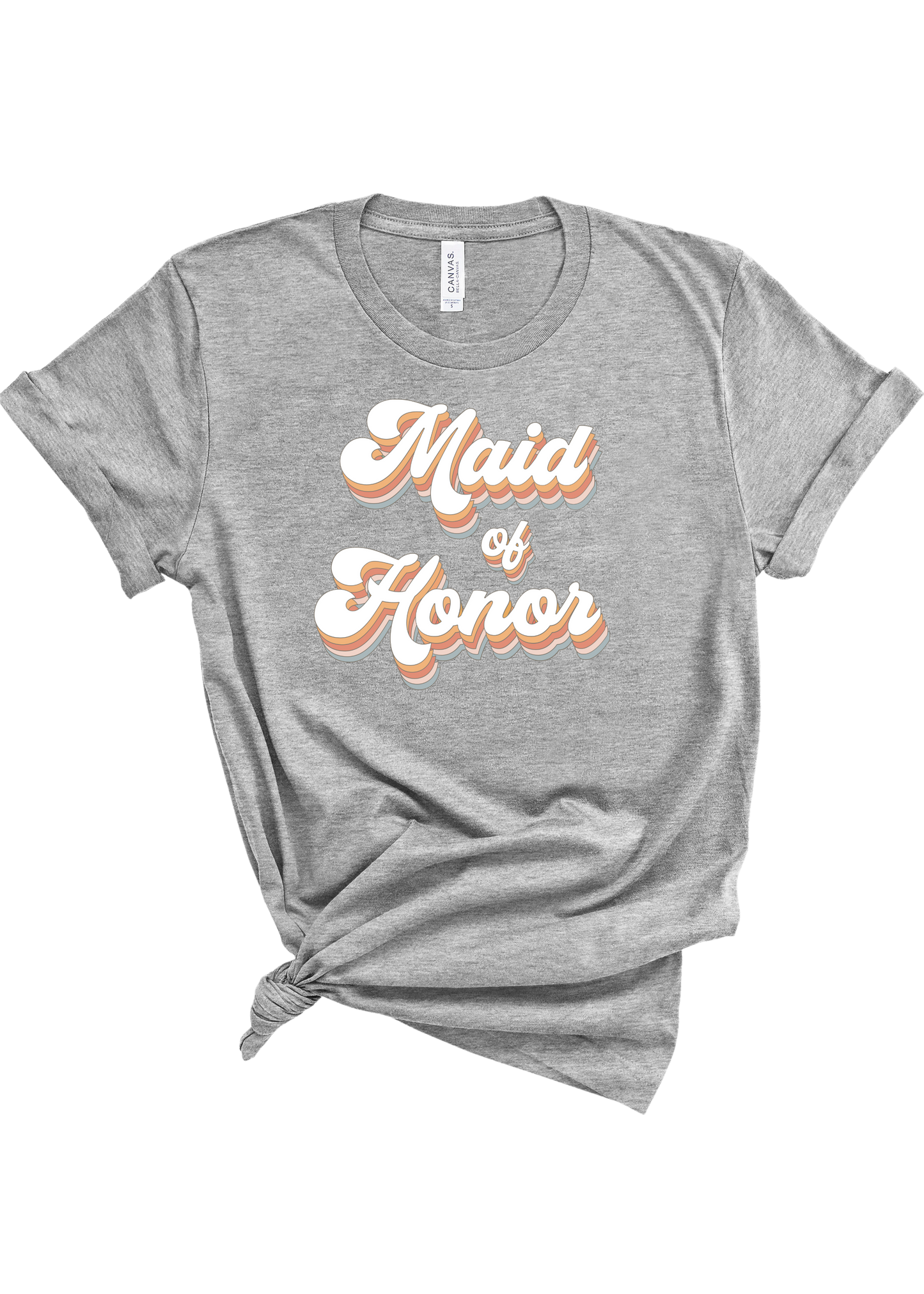 Maid of Honor Retro Tee