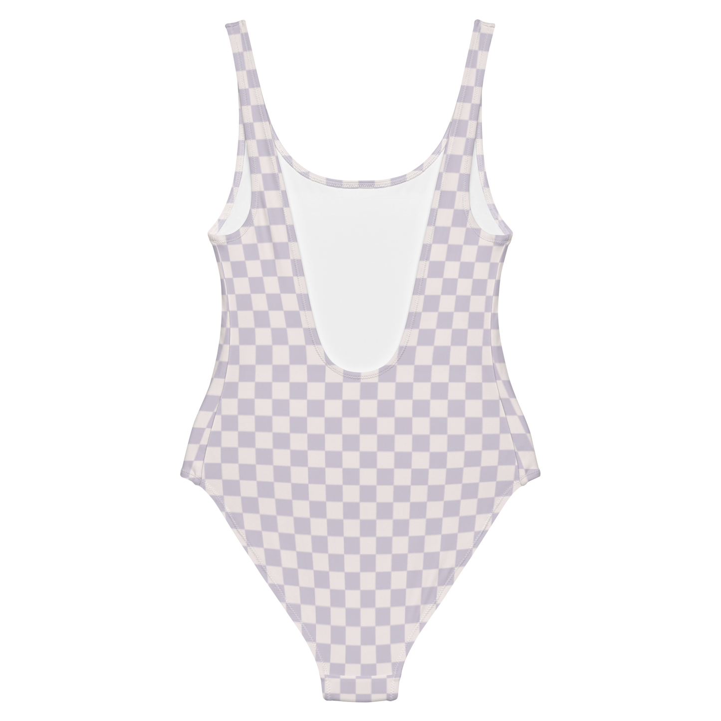 Lavender Checker Swimsuit