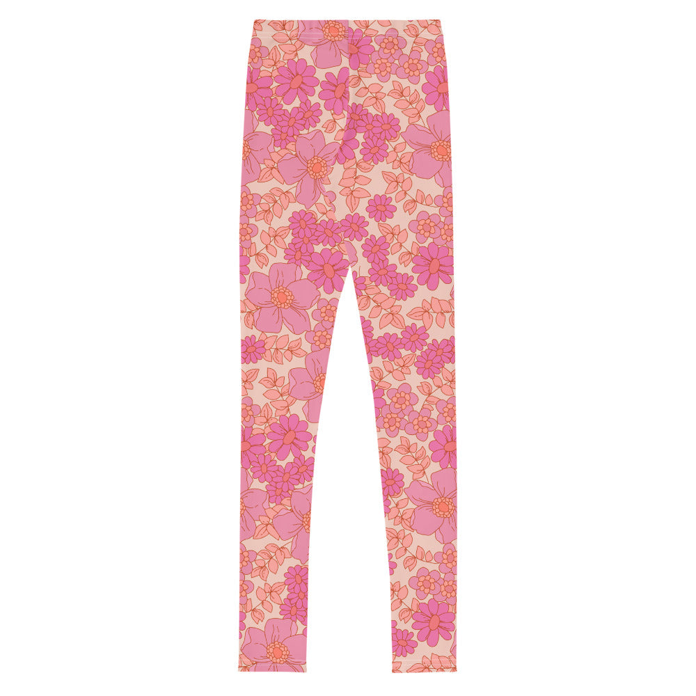 Love Floral Youth Leggings