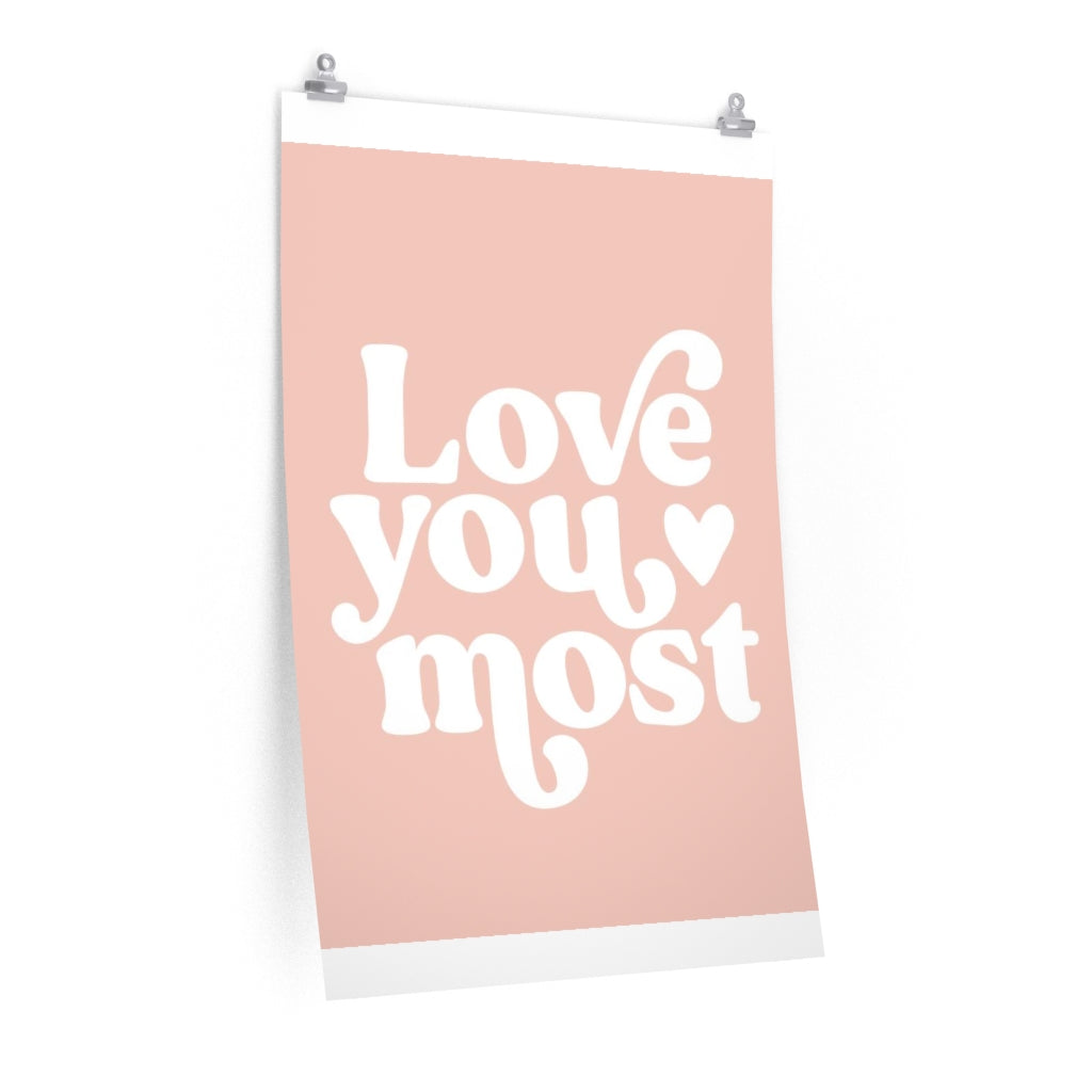 Love You Most Poster