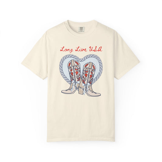 Long Live USA Adult Tee