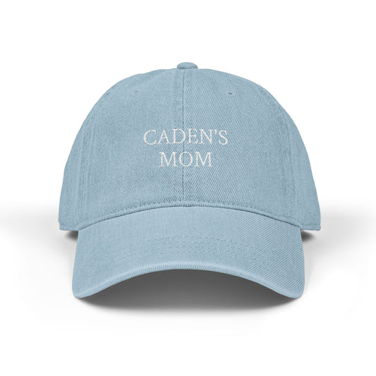Custom Mom Denim Hat