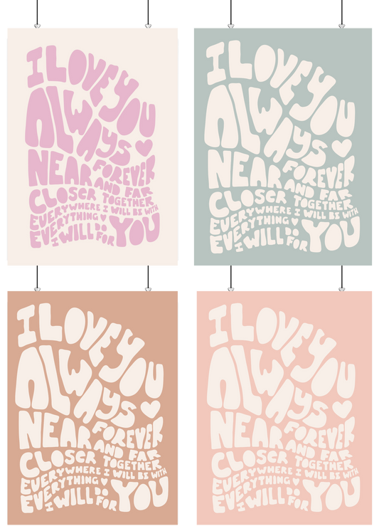 I Love You Always Poster