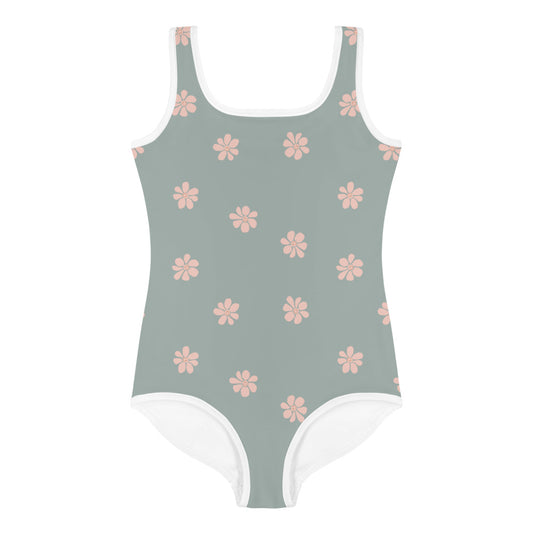 Toddler Smiley Seafoam Swimsuit