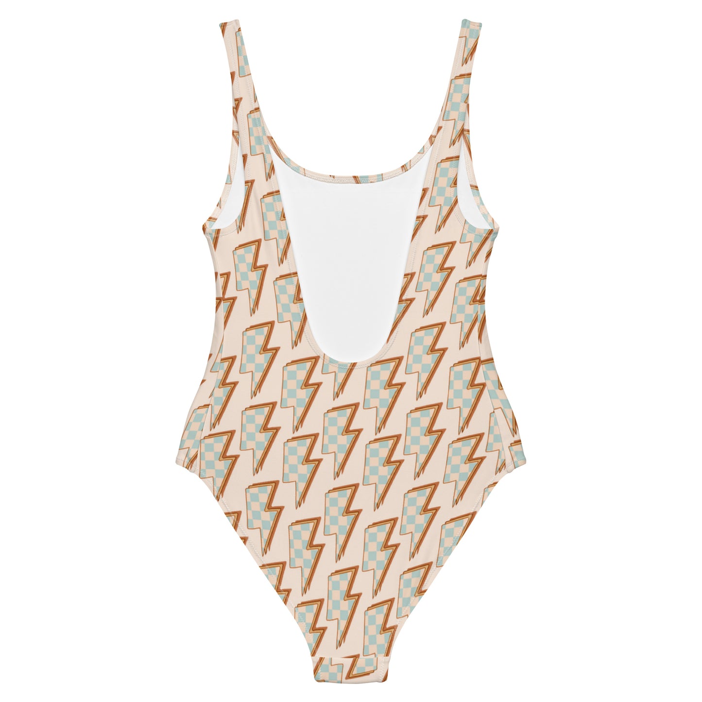 Checkered Bolt Swimsuit